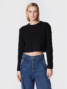 Brave Soul Brave Soul Sveter LK-286SIMMY Čierna Regular Fit