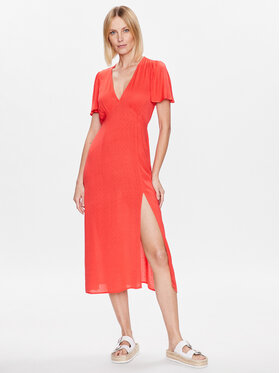 Billabong Billabong Kleid für den Alltag Jet Set EBJWD00118 Rot Regular Fit