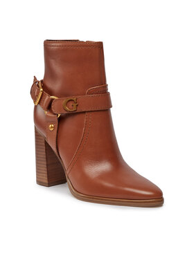 Guess Guess Polokozačky Lanky FLPLAN LEA10 Hnědá