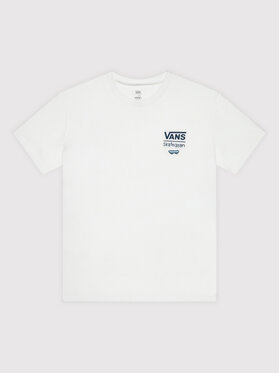 Vans Vans T-Shirt SKATEISTAN VN0A5LHB Λευκό Regular Fit