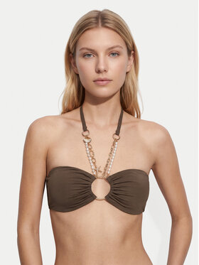 Guess Guess Bikini partea de sus E6GJ01 KF412 Maro