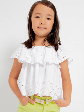 Mayoral Mayoral Bluse 3145 Weiß