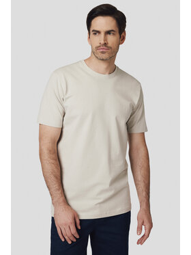 Lancerto Lancerto T-Shirt Jeffrey TS073124000039 Beżowy Regular Fit