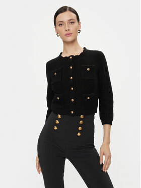 Elisabetta Franchi Elisabetta Franchi Cardigan MK-23S-37E2-V320 Nero Regular Fit
