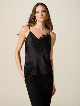 Oltre Oltre Blusa 2502R003071N033 Nero Regular Fit