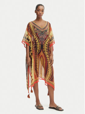 Iconique Iconique Poncho Fuego IC26-121 Multicolore Relaxed Fit