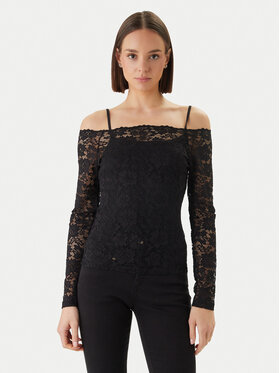 Morgan Morgan Särkpluus 251-TKISS Must Slim Fit