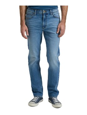 Lee Lee Jeansy 112378736 Niebieski Slim Fit