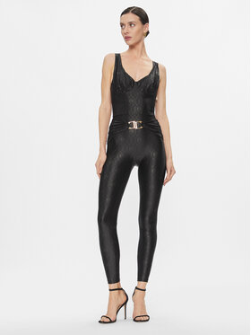 Elisabetta Franchi Elisabetta Franchi Jumpsuit TU-025-37E2-V560 Schwarz Slim Fit