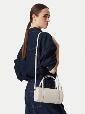 Calvin Klein Calvin Klein Handtasche Foil Logo Small Duffle Bag LV04F3663G Creme