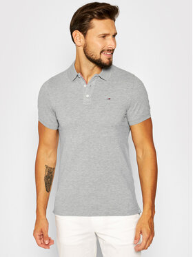 Tommy Jeans Tommy Jeans Polo DM0DM04266 Γκρι Slim Fit