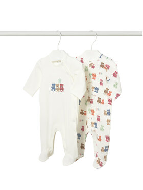Mayoral Mayoral Set kombinezona za bebe﻿ 1720 Bijela Regular Fit