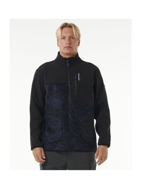 Rip Curl Rip Curl Bluza Anti Series Search Zip Crew Czarny Standard Fit