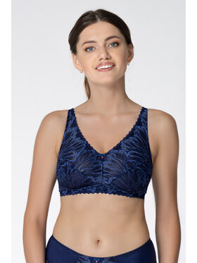 Rosme Rosme Biustonosz bezfiszbinowy Rebecca Granatowy