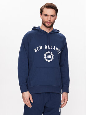 New Balance New Balance Džemperis Dukserica Sport Seasonal French Terry MT31901 Tamsiai mėlyna Relaxed Fit