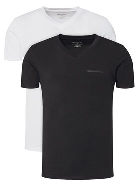 KARL LAGERFELD KARL LAGERFELD Set 2 majice A3M47006 Šarena Slim Fit