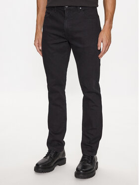 Wrangler Wrangler Jeans Larston 112341423 Nero Slim Fit