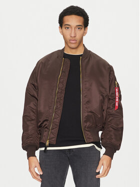 Alpha Industries Alpha Industries Μπόμπερ μπουφάν Ma-1 100101 Καφέ Regular Fit