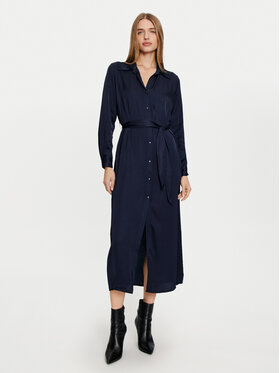 Haveone Haveone Vestito chemisier AWG-M017 Blu scuro Regular Fit
