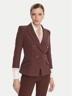 Elisabetta Franchi Elisabetta Franchi Сако GI-174-56E2-V660 Кафяв Regular Fit