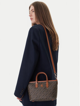 Tommy Hilfiger Tommy Hilfiger Geantă Th Monoplay Mini Tote Le AW0AW18848 Negru