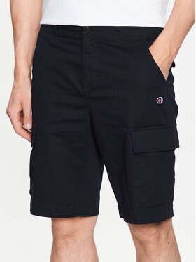 Champion Champion Σορτς υφασμάτινο 218736 Μαύρο Regular Fit