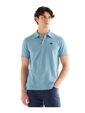 Wrangler Wrangler Polo 112378448 Blu Regular Fit