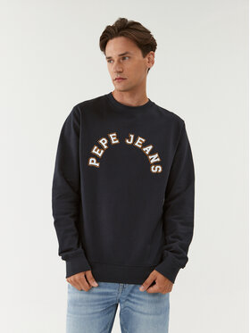 Pepe Jeans Pepe Jeans Bluza Westend Sweat PM582524 Granatowy Regular Fit