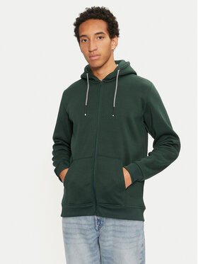 Brave Soul Brave Soul Mikina MSS-628SPECTRUML Zelená Regular Fit
