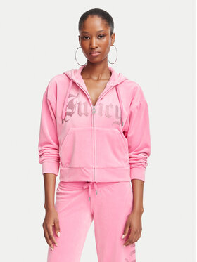 Juicy Couture Juicy Couture Sweatshirt Old Gothic JCWAS226333 Rosa Slim Fit