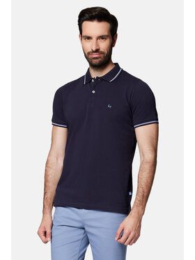 Lancerto Lancerto Polo Morty PO073124000021 Granatowy Regular Fit