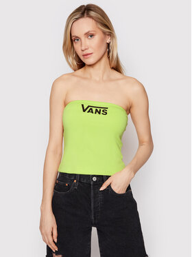 Vans Vans Top Wm Flying V Tube VN0A53PN Żółty Slim Fit