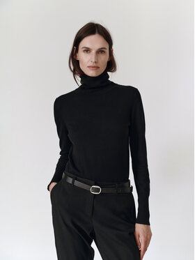 TATUUM TATUUM Sweter ANKIO Czarny Classic Fit