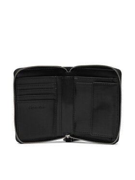 Calvin Klein Velika ženska Denarnica Gracie Wallet W/Strap Md K60K611387 Črna