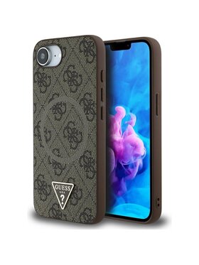Guess Guess Etui na telefon Apple iPhone 16e Brązowy