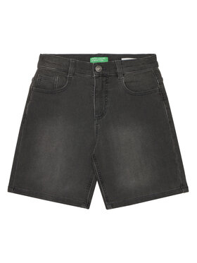 United Colors Of Benetton United Colors Of Benetton Джинсові шорти 44LGC9048 Сірий Regular Fit
