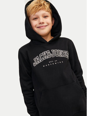 Jack&Jones Junior Jopa Caleb 12259564 Črna Relaxed Fit