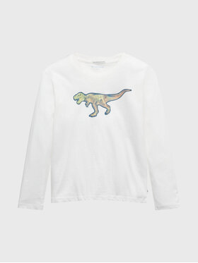 Tom Tailor Tom Tailor Longsleeve 1033090 Bianco Regular Fit