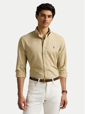 Polo Ralph Lauren Polo Ralph Lauren Πουκάμισο 710960643 Μπεζ Regular Fit