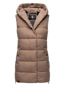 Navahoo Navahoo Bezrękawnik Madilynaa Brązowy Casual Fit