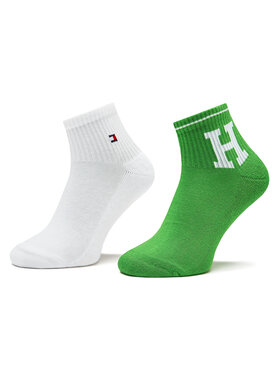 Tommy Hilfiger Tommy Hilfiger Zestaw 2 par wysokich skarpet męskich 701224099 Kolorowy