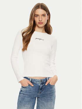 Guess Guess T-Shirt W5RI58 KA0H1 Biały Regular Fit