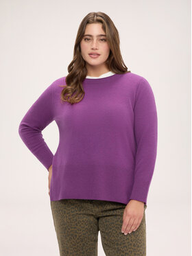 Fiorella Rubino Fiorella Rubino Maglione M301L008583N029 Viola Regular Fit