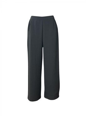 LILI SIDONIO LILI SIDONIO Spodnie palazzo gl716dp Czarny Regular Fit