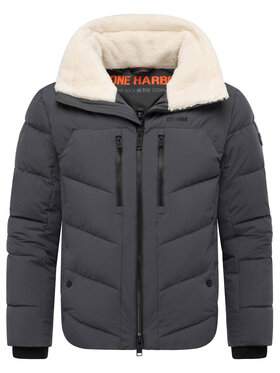 Stone Harbour Stone Harbour Kurtka zimowa Ansello Szary Regular Fit