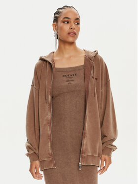 ROTATE ROTATE Bluza 1124721705 Brązowy Boxy Fit