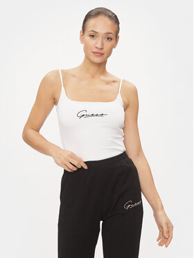 Guess Guess Top Signature V4RP06 J1314 Bílá Regular Fit