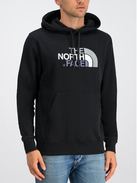 The North Face The North Face Džemperis ar kapuci Drew Peak NF00AHJY Melns Regular Fit