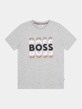 Boss Boss T-Shirt J25O72 D Szary Regular Fit