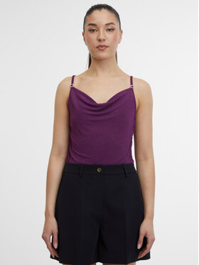 Orsay Orsay T-Shirt 1000342X3325__S Fioletowy Regular Fit